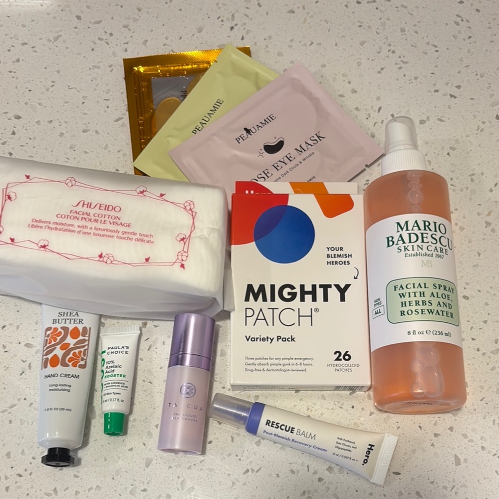 Skincare Bundle: Peter Thomas Roth, Mario Badescu, Shiseido, Hero, and more!